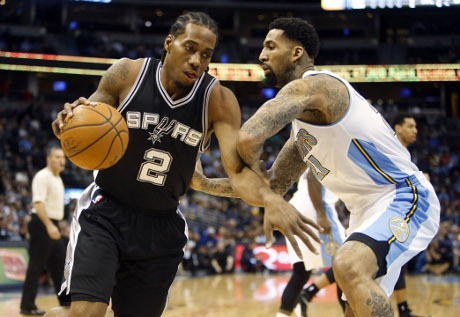 Double-double Leonard Lambungkan Spurs