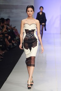 Friederich Herman Stockholm. Fashion First. Bazaar Fashion festival 2014 at Jakarta Convention Center. Jakarta. [Foto: Mohammad Abduh/Wolipop]