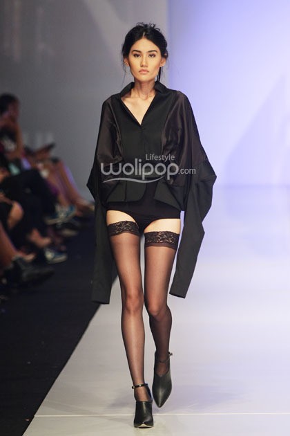 Friederich Herman Stockholm. Fashion First. Bazaar Fashion festival 2014 at Jakarta Convention Center. Jakarta. [Foto: Mohammad Abduh/Wolipop]