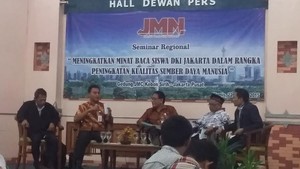 PGRI DKI: Televisi dan Tempat Hiburan Sebabkan Turunnya Minat Baca Siswa