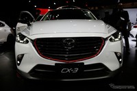 Dimensi eksteriornya masih sama dengan CX-3 reguler tetapi berapa bobotnya belum diumumkan Mazda. Pool/dok Response.