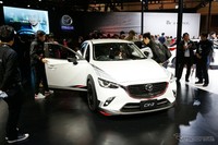 Kehadiran Mazda CX-3 Racing itu akan melengkapi model yang bersaing di ceruk pasar Crossover asal Jepang, yang saat ini diramaikan oleh model besutan Nissan yakni Nissan Juke dan Honda, yaitu Honda HR-V atau Honda Vezel. Pool/dok Response.