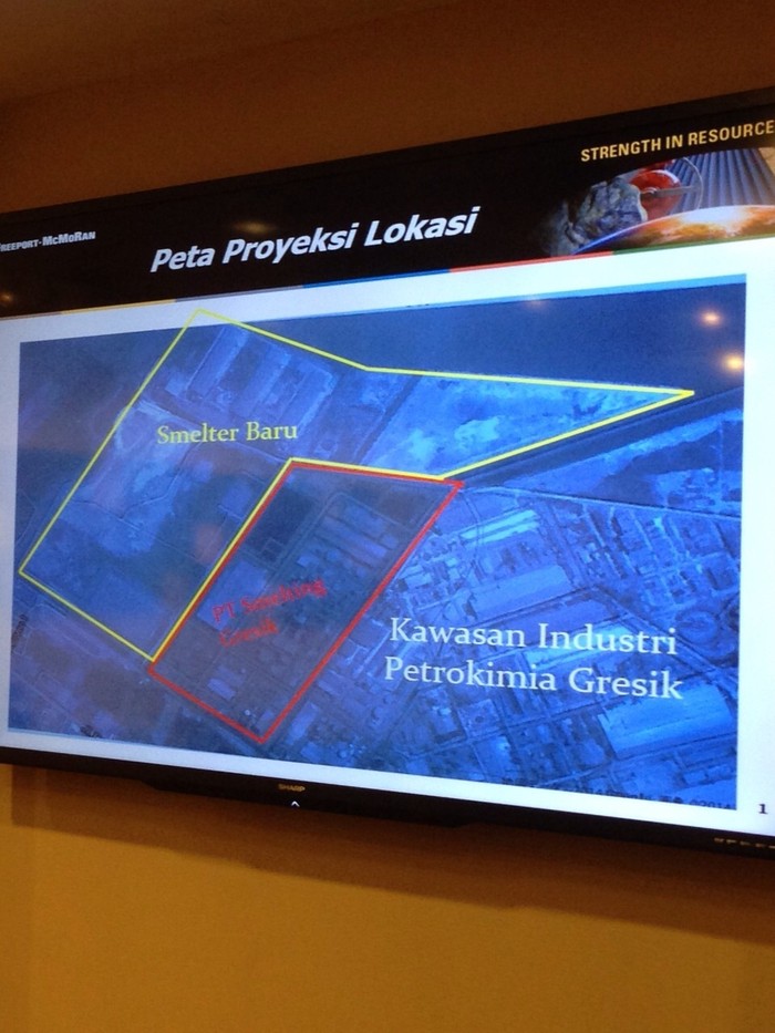 Freeport Mau Bangun Smelter di Gresik, ESDM Tak Langsung Percaya