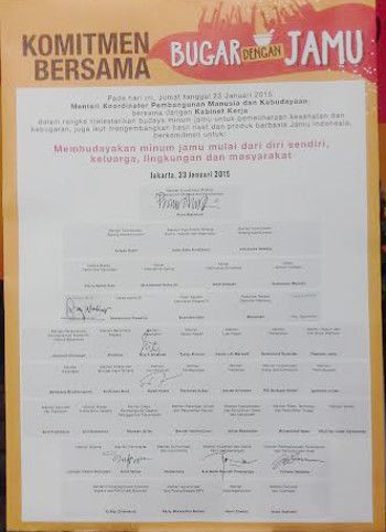 Foto-foto Lahirnya 'BuDe Jamu'