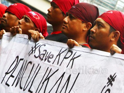 Buruh Dukung KPK