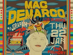 Malam Jumat yang Meriah di Panggung Mac Demarco