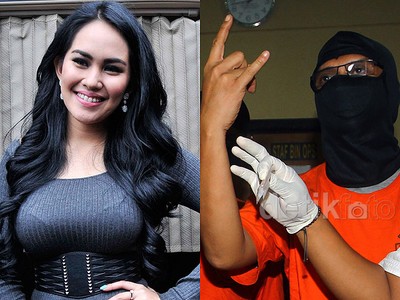 Dress Superketat Kartika Putri, Ari Padi Salam Metal di Polres