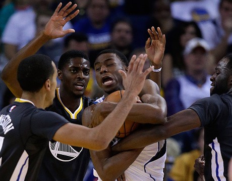 Tim AS vs Tim Dunia di NBA Rising Stars Challenge 2015