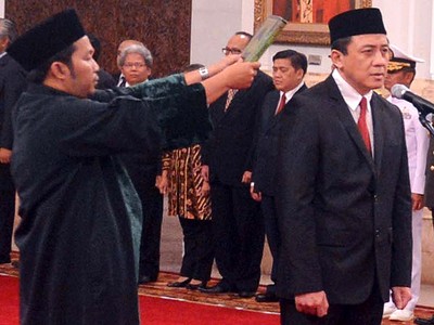 Triawan Munaf Dilantik Jadi Kepala Badan Ekonomi Kreatif