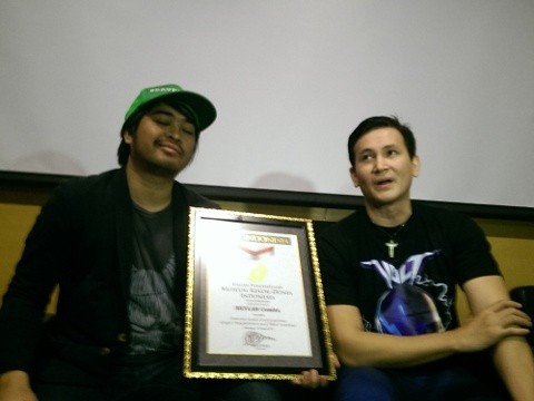 Buat Komik, Marcelino Lefrandt Dapat Penghargaan dari MURI