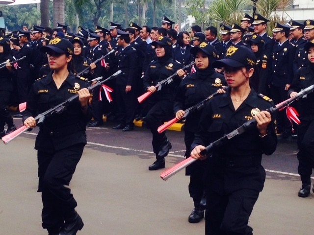 Srikandi Cantik Bea Cukai Digembleng Kopassus, Ini Alasannya