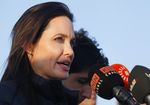 Angelina Jolie Kunjungi Korban ISIS di Irak