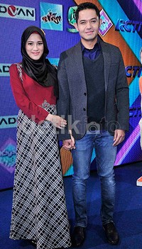 Melihat usia kandungan sang istri, Dude pun mengaku telah mempersiapkan semuanya. Pool/Noel/detikFoto.