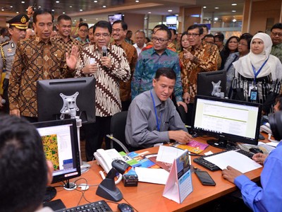 Jokowi Resmikan PTSP