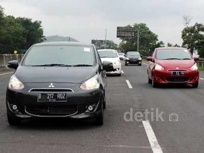 Keliling Bandung dengan Mitsubishi Mirage