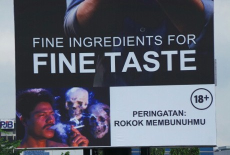 Agar Efektif, Begini Saran Tampilan Peringatan Bergambar di Iklan Rokok