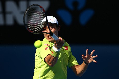 Libas Ferrer, Nishikori Tantang Juara Bertahan di Delapan Besar