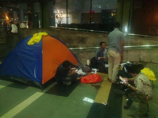 Prihatin Komitmen Jokowi Soal Kasus BW, BEM UI Berkemah di KPK