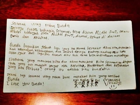 Dapat Surat Perfect Family, Maia Estianty Terharu
