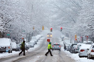 Badai Salju New York Bisa Hambat Pertumbuhan Ekonomi AS