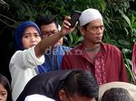 Suasana Duka di Pemakaman Zainal Abidin Domba