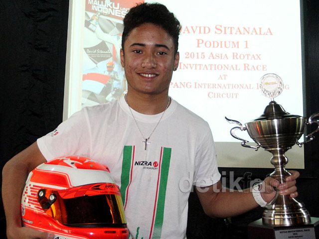 David Sitanala Juara Asia Rotax Invitational Race 2015