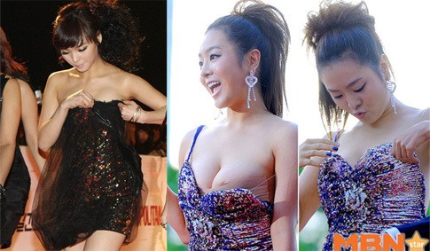 Kesalahan Berbusana Bintang Korea, dari Gaun Sobek Hingga Bra Terekspos Kesalahan Berbusana Bintang Korea, dari Gaun Sobek Hingga Bra Terekspos