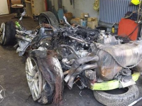 Walah, Bangkai Lamborghini Bekas Kecelakaan Ini Dijual Rp 90 Juta