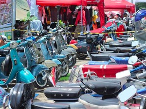 Geliat Scooterist Pantura