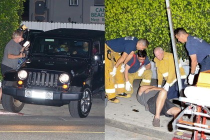 Duh! Chris Martin Diduga Tabrak Paparazi dengan Mobil Jeep