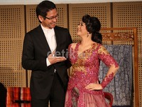 Addie MS dan Memes saat ditemui di Djarum Foundation Galeri Indonesia Kaya, Jakarta, Rabu (28/1/2015).