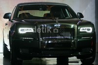 Rolls-Royce Ghost Series II diluncurkan di Bali Room, Hotel Kempinski, Jakarta, Rabu (29/1/2015).