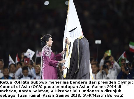 Asian Games 2018 Jadi Pertaruhan Pemerintahan Jokowi di Bidang Olahraga