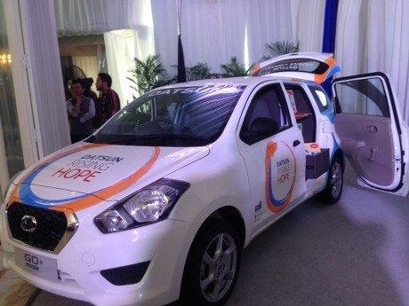 Mobil Datsun Jadi Perpustakaan Berjalan