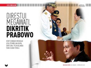 Direstui Megawati, Dikritik Prabowo