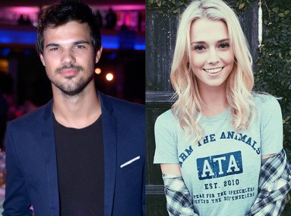 Ini Model Cantik Pacar Baru Taylor Lautner