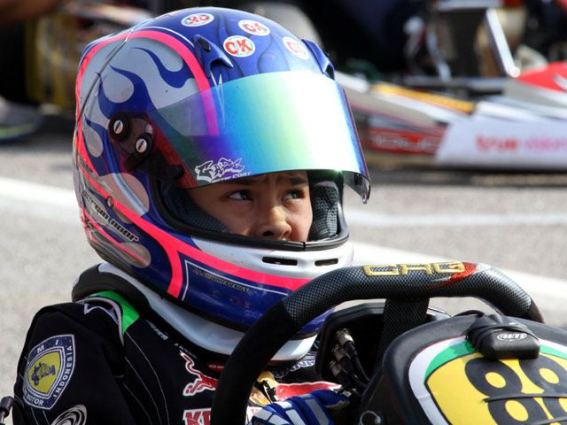 Pegokart Muda Indonesia Panasi Sepang