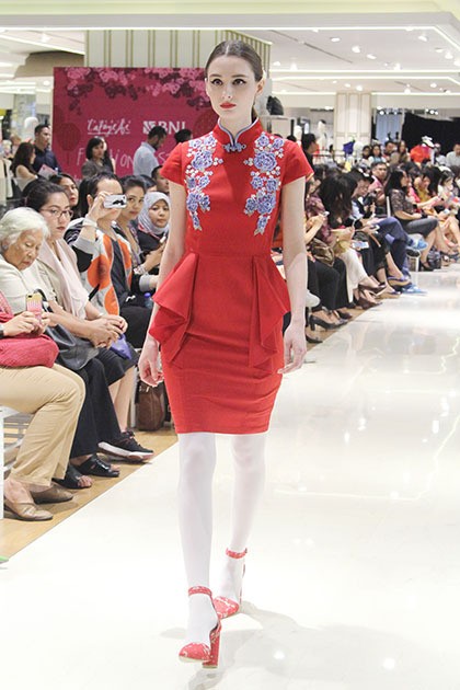 Sebastian Gunawan Trunk Show 2015 at Galeries Lafayette. Pasific Place. Jakarta. [Foto: Julius/Wolipop]