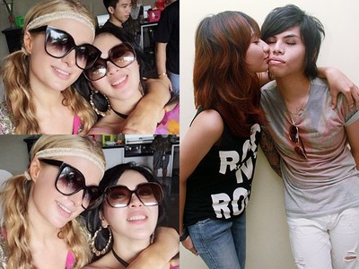 Keakraban Paris Hilton dan Syahrini, Putra Ovy /rif Dicium Melody