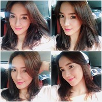 Uty kerap menyapa penggemarnya lewat foto-foto selfie di akun Instagram-nya. (Instagram/Erica Putri)