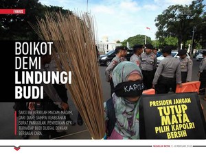 Boikot demi Lindungi Budi