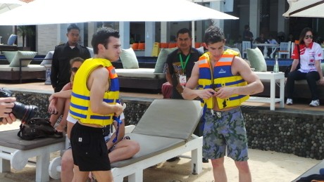 Launching Tim Sudah, Pedrosa dan Marquez Ngapain Lagi di Bali?