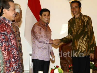 Jokowi-Pimpinan DPR Bahas Komjen Budi