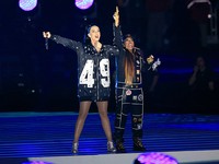 Missy Elliot juga membawakan lagu 'Work It' dan 'Lose Control'. Christopher PolK/Getty Images/detikFoto.