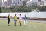 CJR Latihan Fisik dengan Bule Cantik di Australia