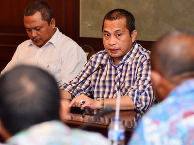 Menteri Marwan Jafar Bahas Anggaran Perangkat Desa