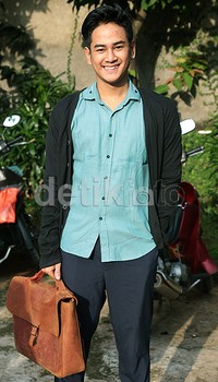 Dhika saat ditemui di Studio Palem, Kemang, Jakarta Selatan, Senin (2/2/2015).