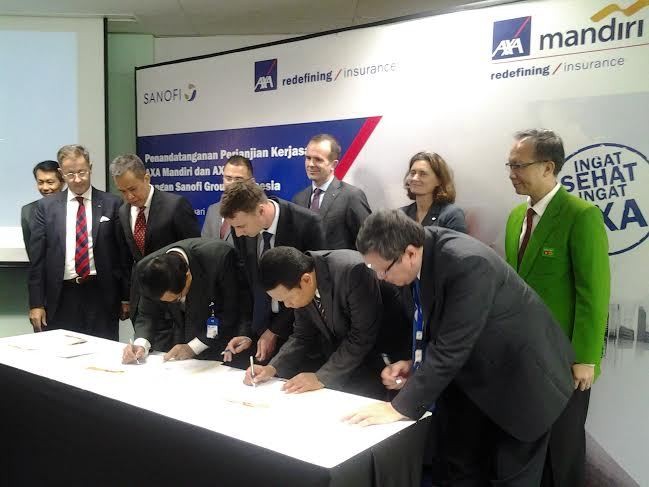 AXA Mandiri Gandeng Perusahaan Perancis Beri Vaksin Tifus Gratis