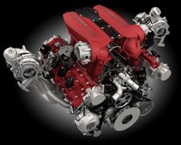 Sektor jantung pacu, Ferrari 488 GTB ini menggendong mesin V8 turbo berkapasitas 3.902 cc yang mampu menghasilkan tenaga 660 hp dan torsi maksimum 760 Nm pada 8.000 rpm. Istimewa/dok Ferrari.
