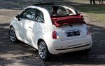 Tampilan Imut Fiat 500 Cabriolet